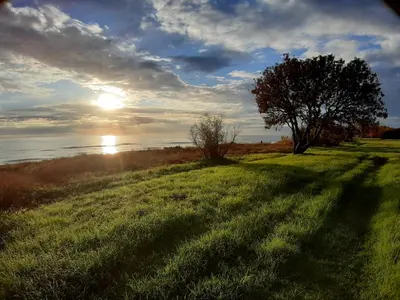 Paysage naturel près de la maison de vacances