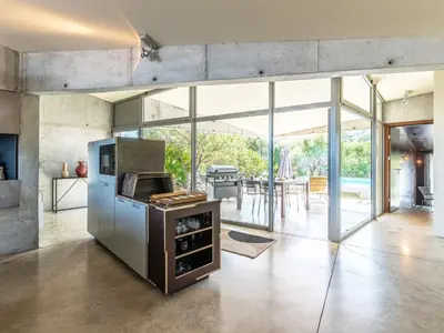 Télévision ou salle de divertissement dans l'établissement Villa Casa Suprana by Interhome