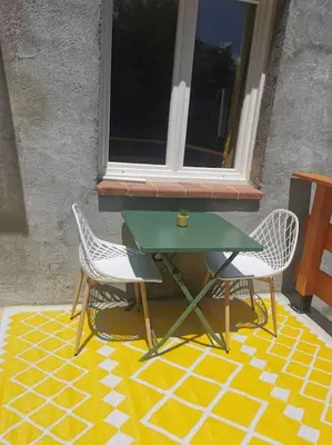Plan de l'établissement Appartement 2 ou 4 personnes. Venaco