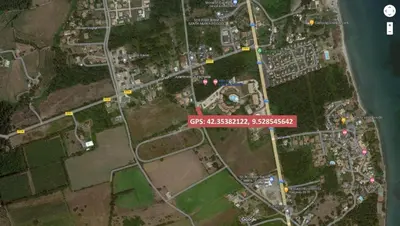 Plan de l'établissement NOUVEL LOCATION d'un Bel appart T2 climatisé et meublé au RDCh avec piscine dans residence les Melody
