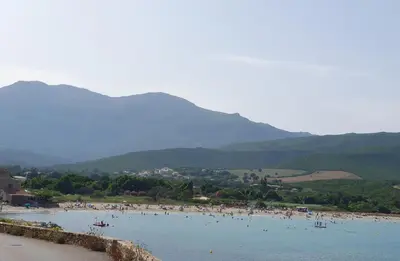 Paysage naturel près de la villa