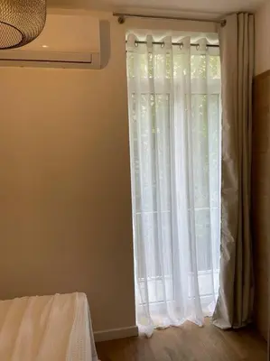 Un ou plusieurs lits dans un hébergement de l'établissement Appartement centre ville Corte (F)