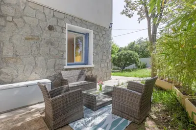 Jardin de l'établissement Terrazza Moriani - Charmant appartement à 500m de la mer