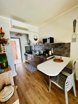 Cuisine ou kitchenette dans l'établissement Casa Marana