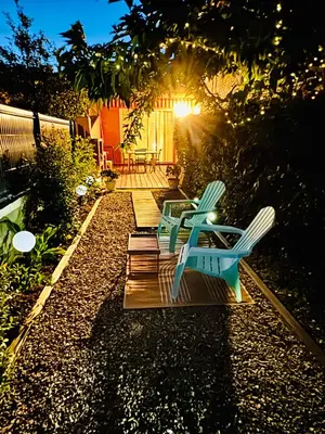 Jardin de l'établissement Casa Marana