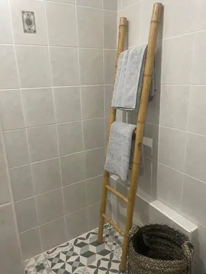Salle de bains dans l'établissement Casa santa