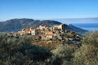 Paysage naturel près de la villa