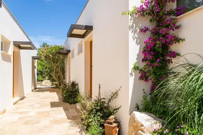 Jardin de l'établissement Hôtel La Caravelle