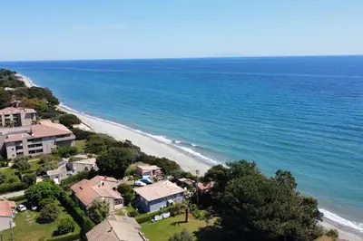 Paysage naturel près de la maison de vacances