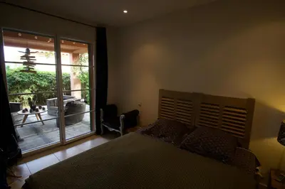 Un ou plusieurs lits dans un hébergement de l'établissement Maison 6 personnes SaintFlorent
