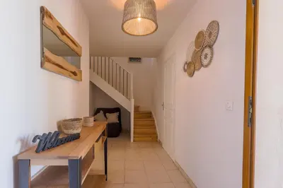 Plan de l'établissement MAISON MITOYENNE VUE MER WIFI PROCHE L'ILE ROUSSE