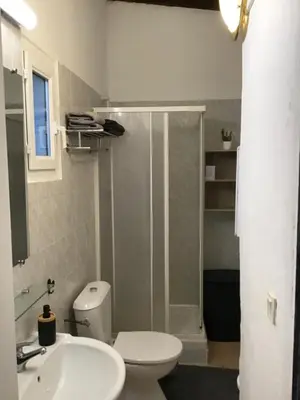 Salle de bains dans l'établissement Gîtes et Astrotourisme en Corse