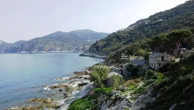 Paysage naturel près de la maison de vacances