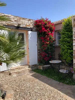 Jardin de l'établissement Chez Liselotte