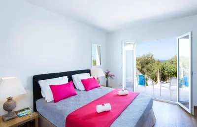 Un ou plusieurs lits dans un hébergement de l'établissement Villa Mare