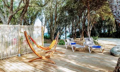 Plan de l'établissement Les villas de Bagheera, oasis naturiste