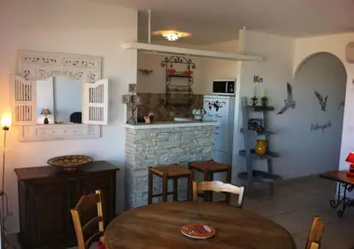 Cuisine ou kitchenette dans l'établissement Résidence Paolina