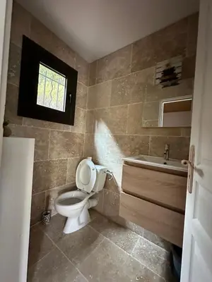 Salle de bains dans l'établissement casa
