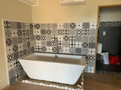 Salle de bains dans l'établissement VILLA U TEMPIU CORSU