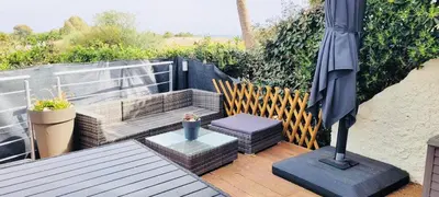 Balcon ou terrasse dans l'établissement Appartement Aria Marina 1 Lumio