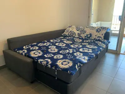 Un ou plusieurs lits dans un hébergement de l'établissement Domaine Amortella Saint-Florent