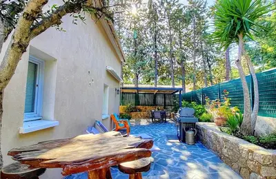 Jardin de l'établissement Villa terranga