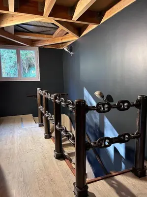Salle ou équipements de sports de l'établissement Villa de charme vue mer