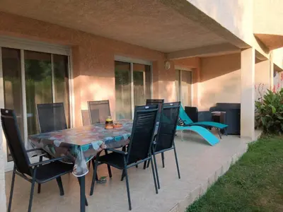 Coin salon dans l'établissement Chez Laurence et Fabien