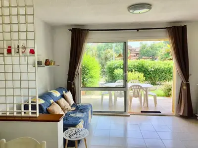 Coin salon dans l'établissement Charmant bonheur en bord de mer
