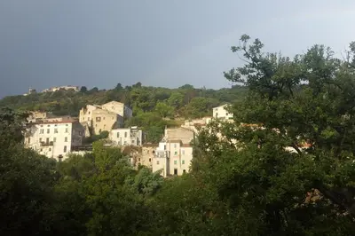 Paysage naturel près de la villa