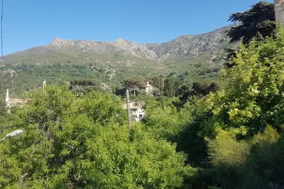 Paysage naturel près de la villa