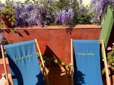 Jardin de l'établissement Domaine Victoria