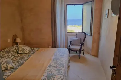 Un ou plusieurs lits dans un hébergement de l'établissement Casa Torra d'Erbalunga