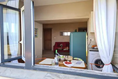 Cuisine ou kitchenette dans l'établissement Casa Torra d'Erbalunga
