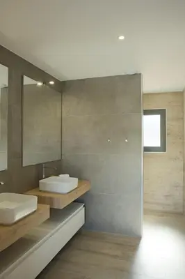 Salle de bains dans l'établissement Villa Mare Monti 3 chambres
