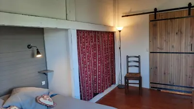 Un ou plusieurs lits dans un hébergement de l'établissement Location L'épi d'or Calvi, demeure de charme