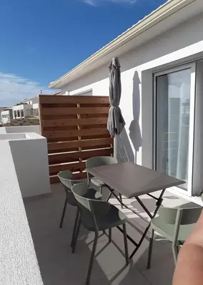 Balcon ou terrasse dans l'établissement T2 VUE MER MARINA DI BRAVONE N197