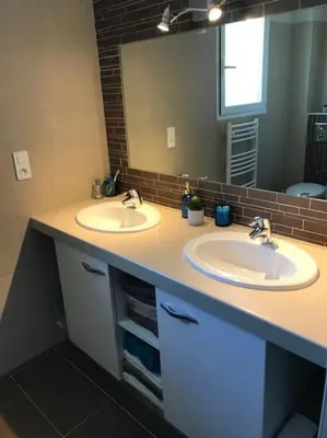 Plan de l'établissement Maison à Saint-Florent avec piscine privée
