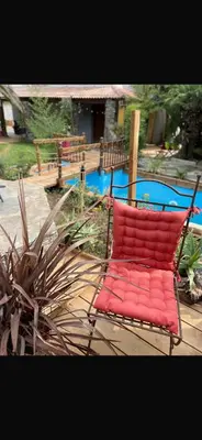 Piscine de l'établissement Maison familiale charmante ou située à proximité