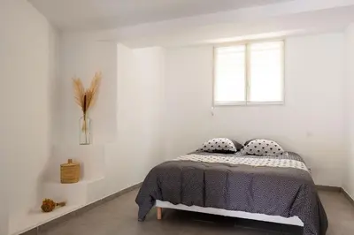 Un ou plusieurs lits dans un hébergement de l'établissement Appartement départ GR20