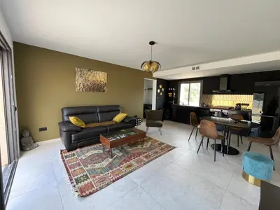 Coin salon dans l'établissement Casa amore