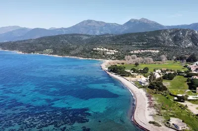 Paysage naturel près de la maison de vacances