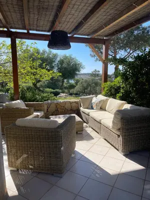 Coin salon dans l'établissement Brisa di mare