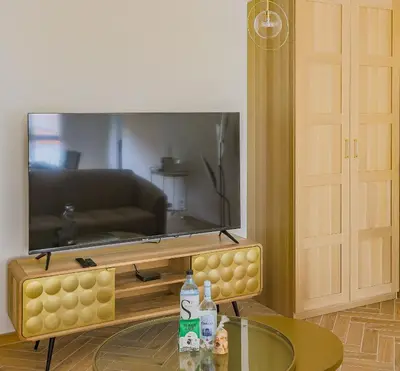 Télévision ou salle de divertissement dans l'établissement Casa Isulana-Standing-Hyper Centre