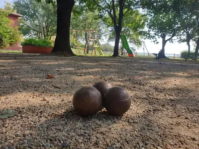 Jardin de l'établissement Résidence bord de mer I Querci