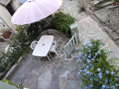 Jardin de l'établissement Maison corse - cap corse
