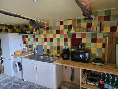 Cuisine ou kitchenette dans l'établissement A Casa Di a Vita