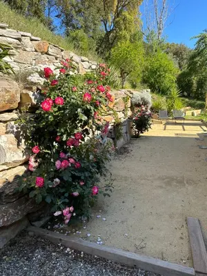 Jardin de l'établissement Maison de vacances
