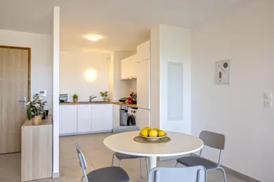 Cuisine ou kitchenette dans l'établissement Casa Ornella