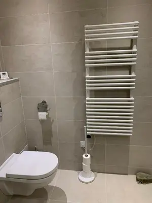 Salle de bains dans l'établissement Villa Campo di Pace